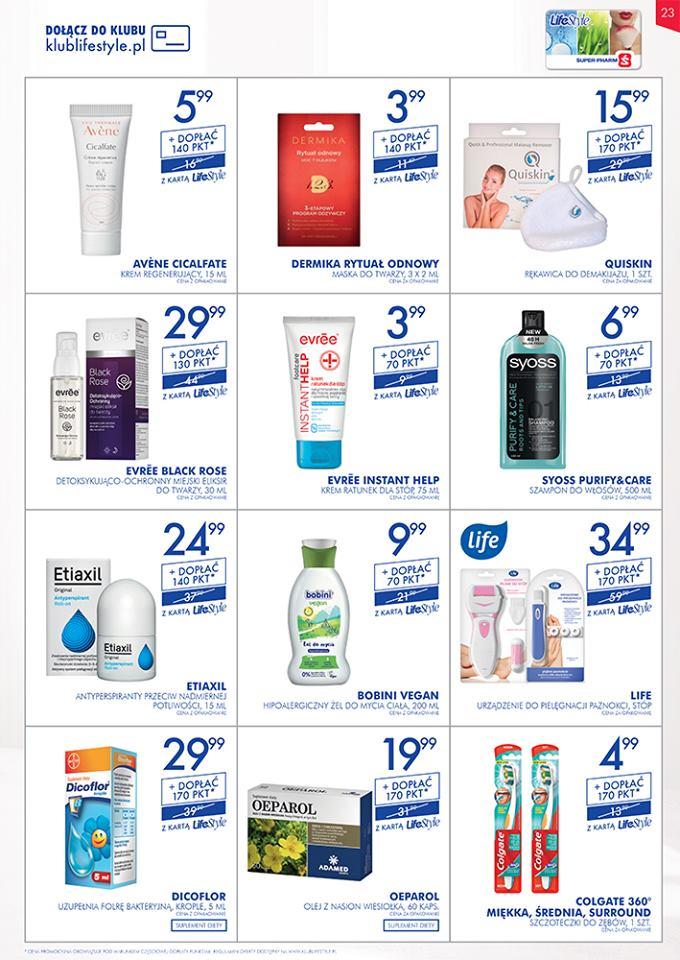 Gazetka promocyjna Superpharm str. 23