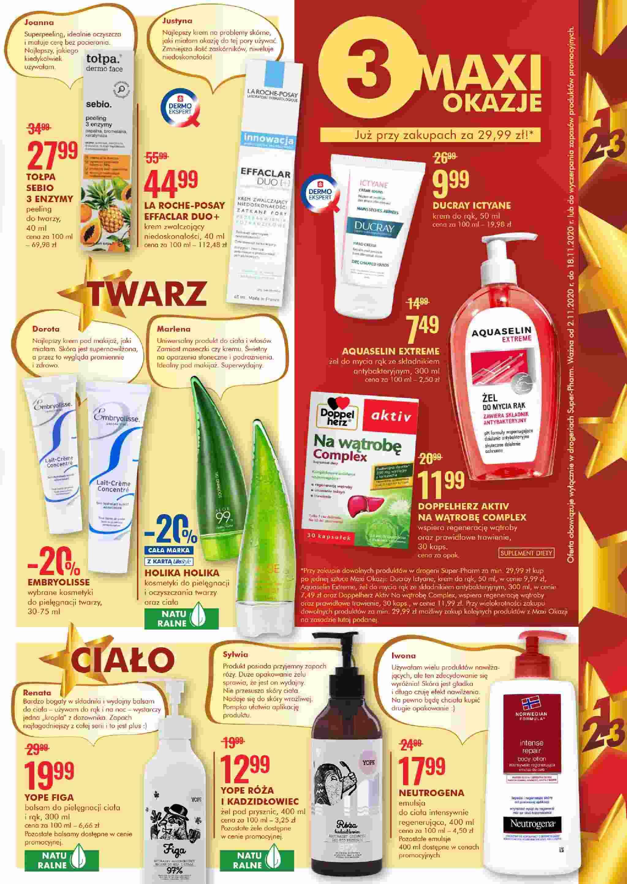 Gazetka promocyjna Superpharm str. 3