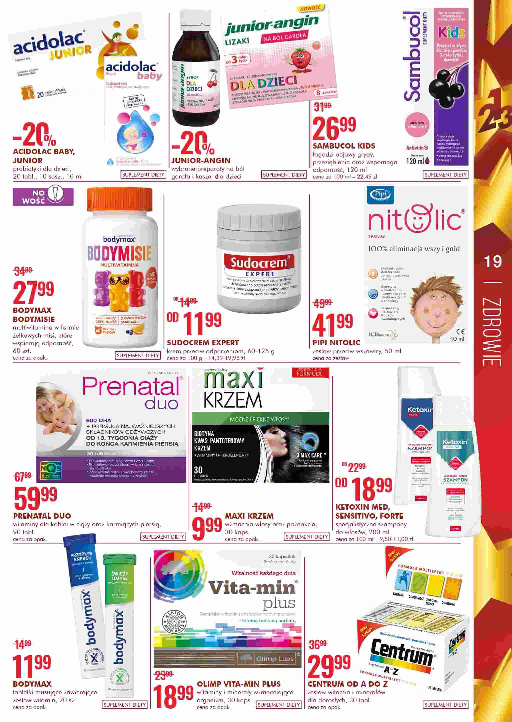 Gazetka promocyjna Superpharm str. 19