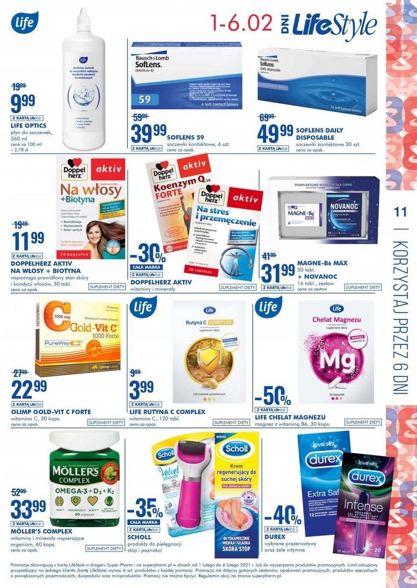 Gazetka promocyjna Superpharm str. 11