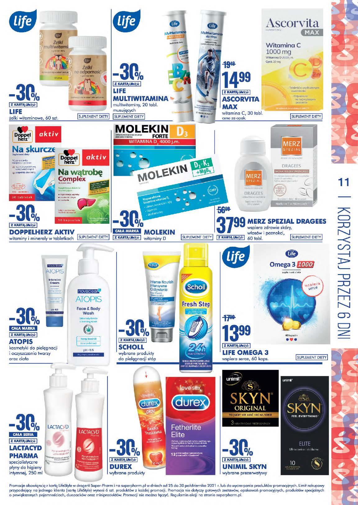 Gazetka promocyjna Superpharm str. 11