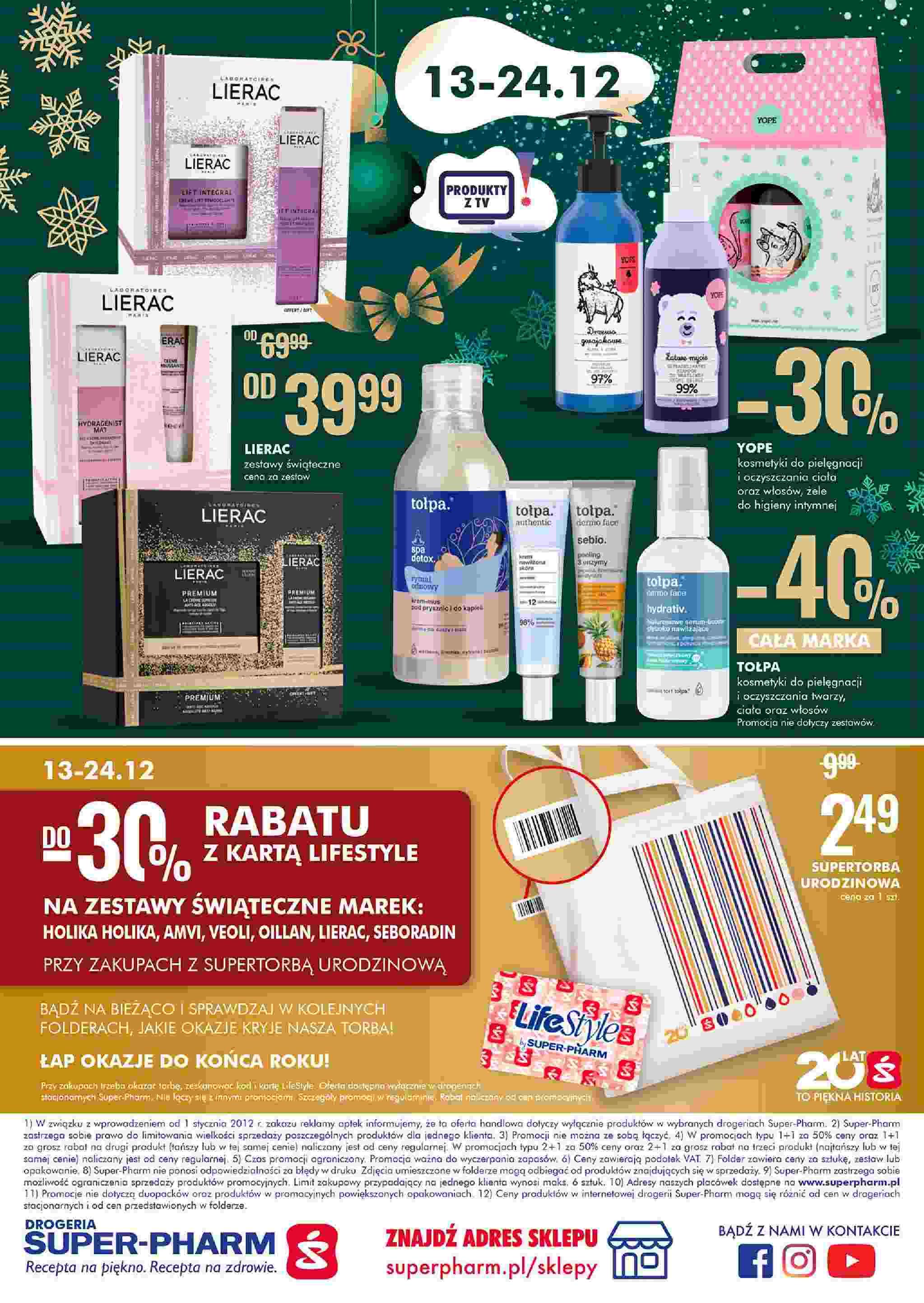 Gazetka promocyjna Superpharm str. 24