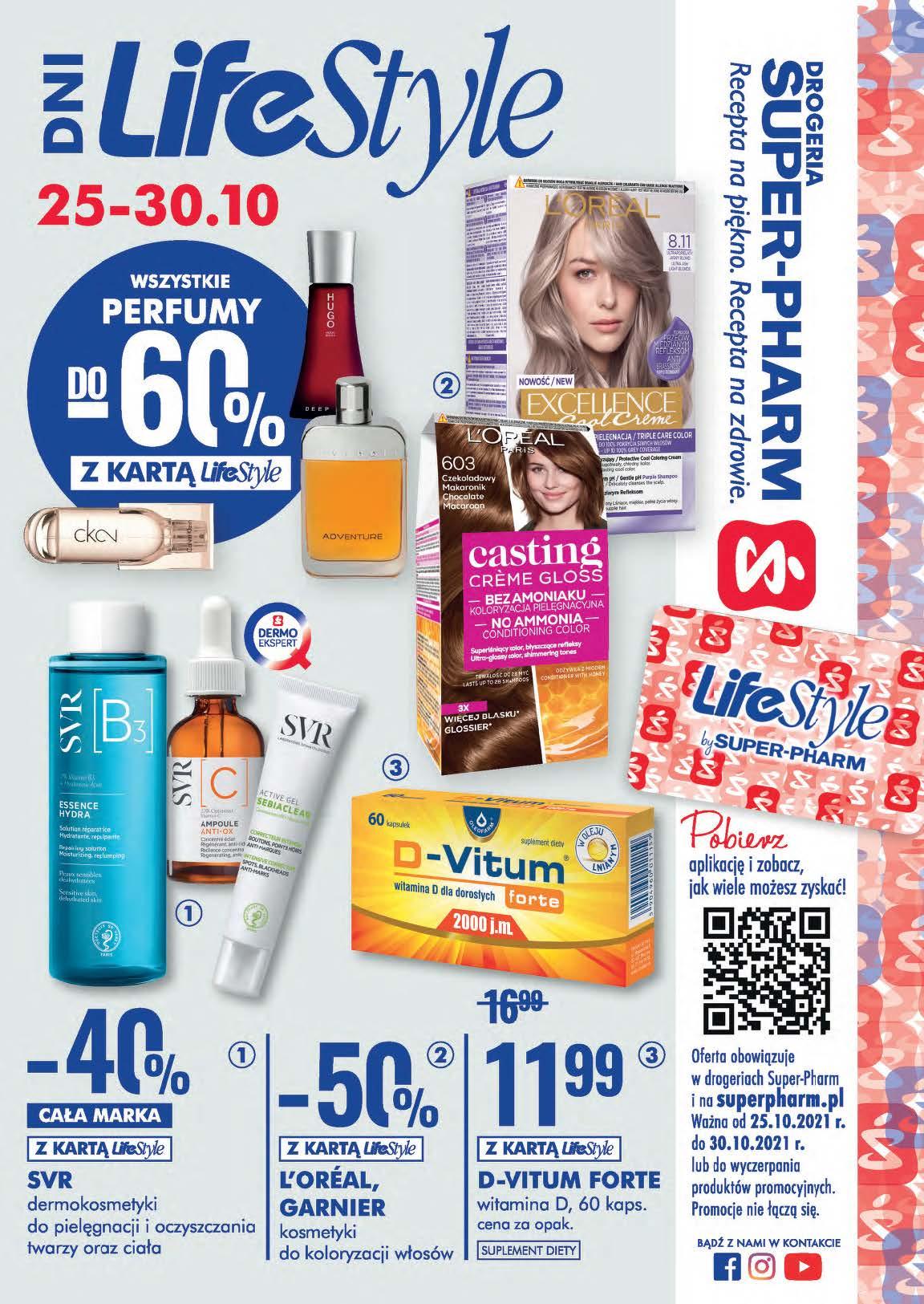 Gazetka promocyjna Superpharm str. 1