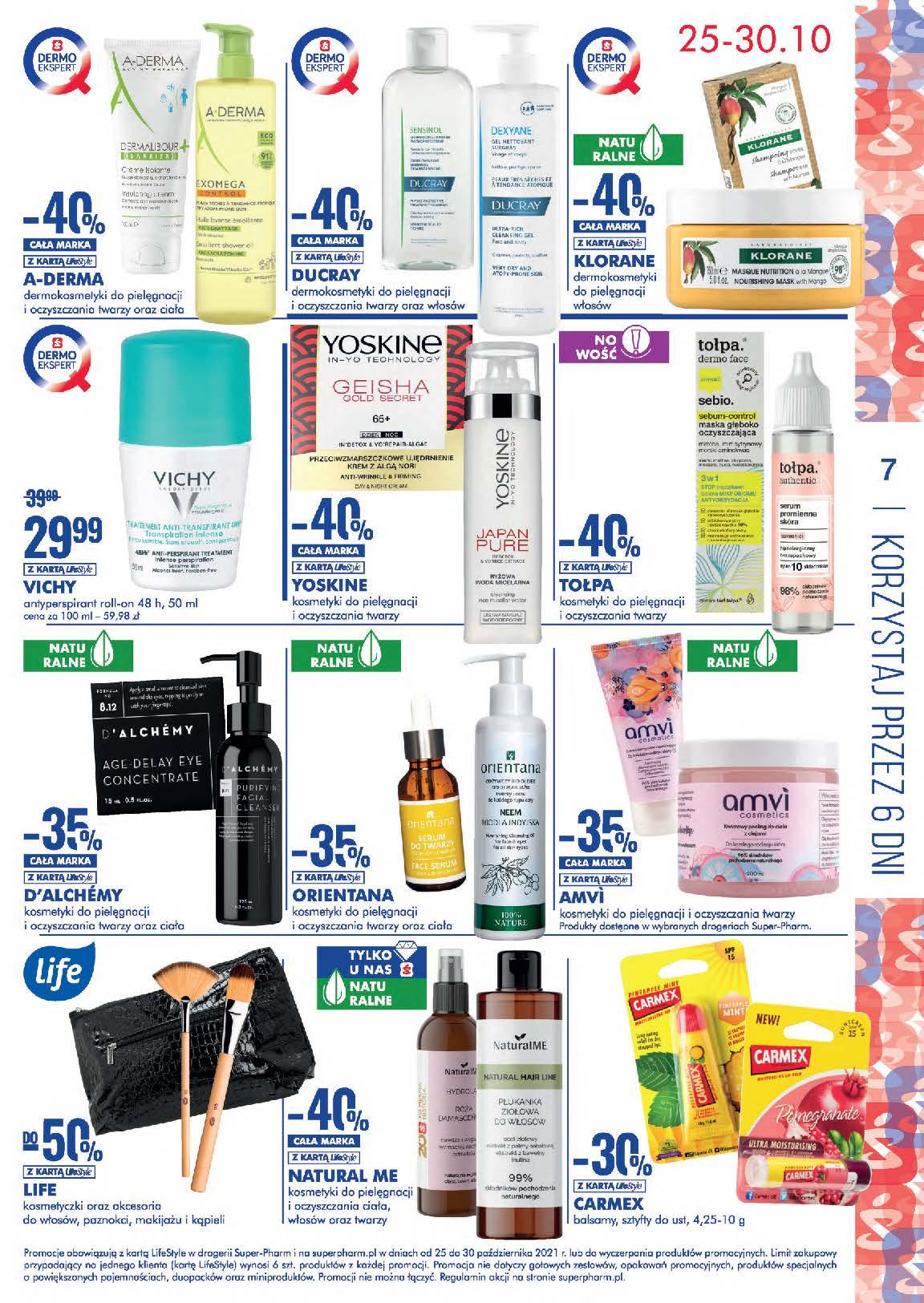 Gazetka promocyjna Superpharm str. 7