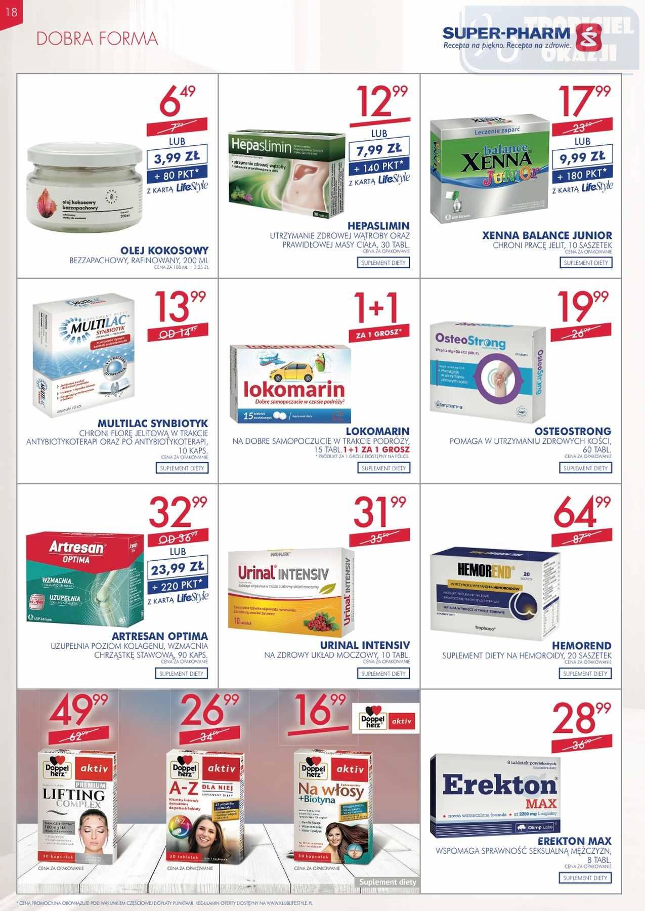 Gazetka promocyjna Superpharm str. 18