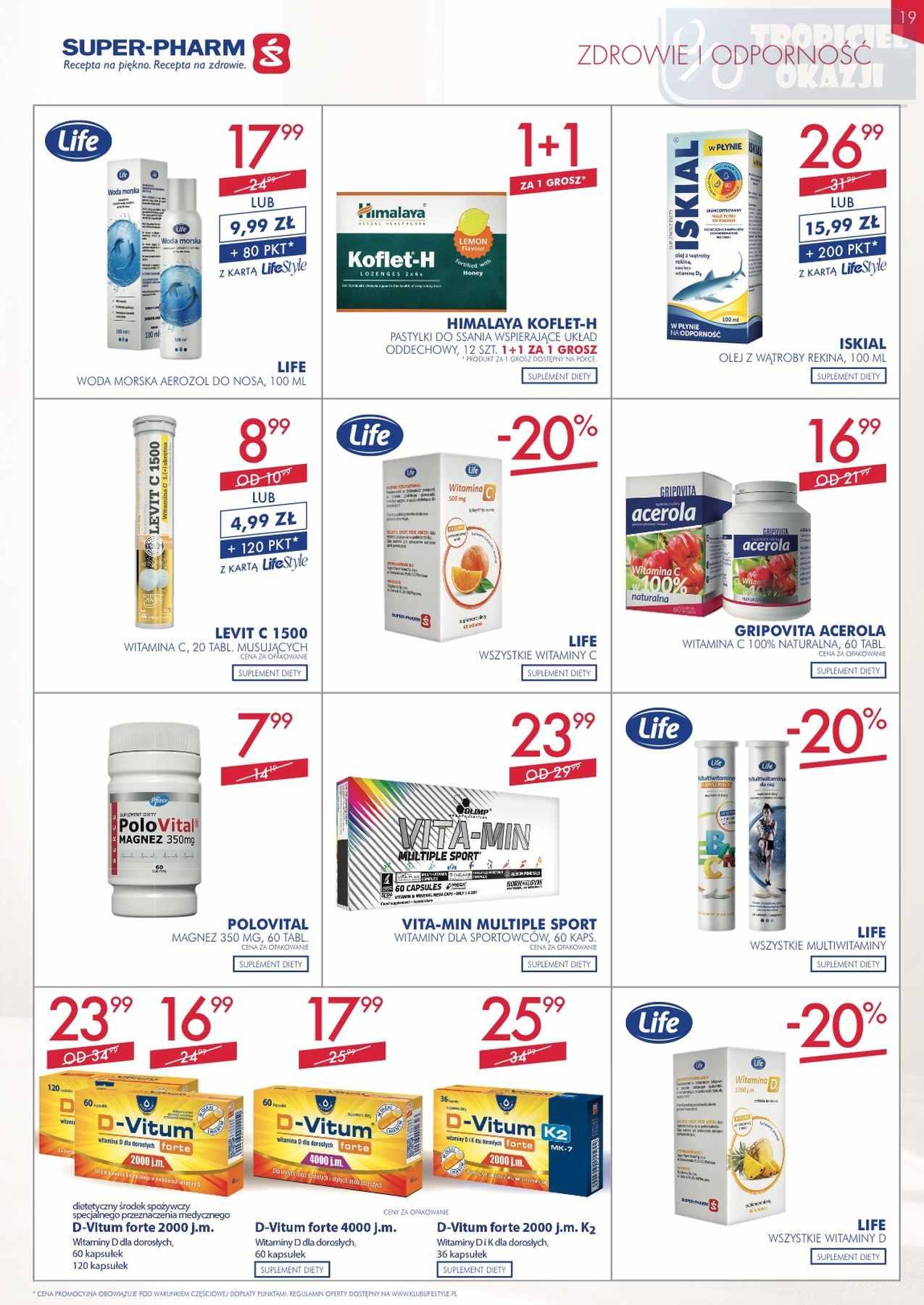Gazetka promocyjna Superpharm str. 19