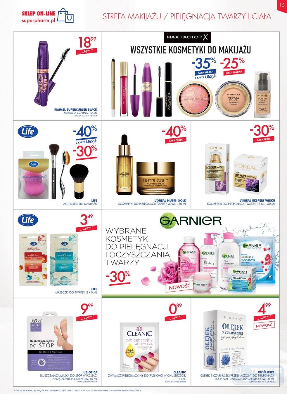 Gazetka promocyjna Superpharm str. 15