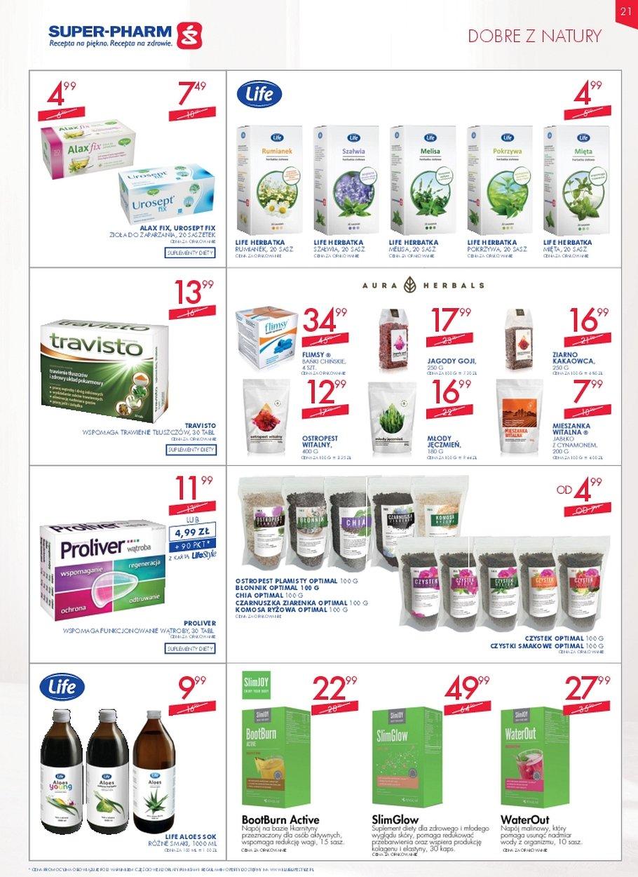 Gazetka promocyjna Superpharm str. 21