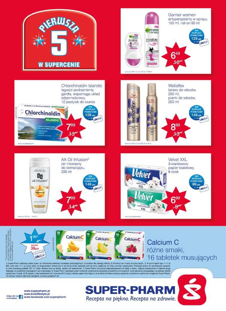 Gazetka promocyjna Superpharm str. 20