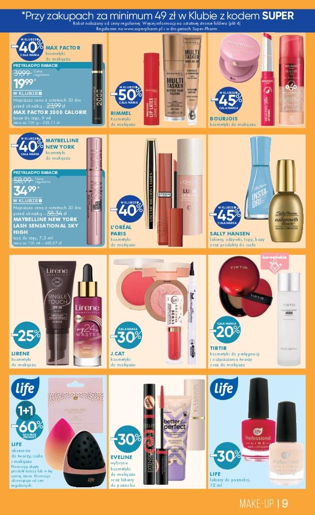 Gazetka promocyjna Superpharm str. 9