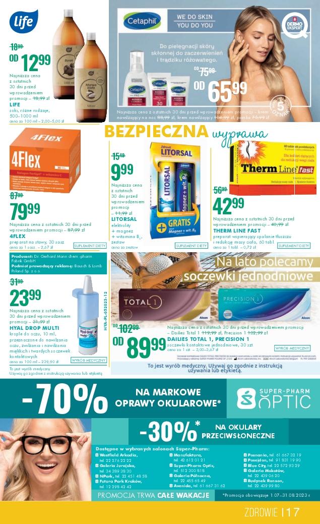 Gazetka promocyjna Superpharm str. 17