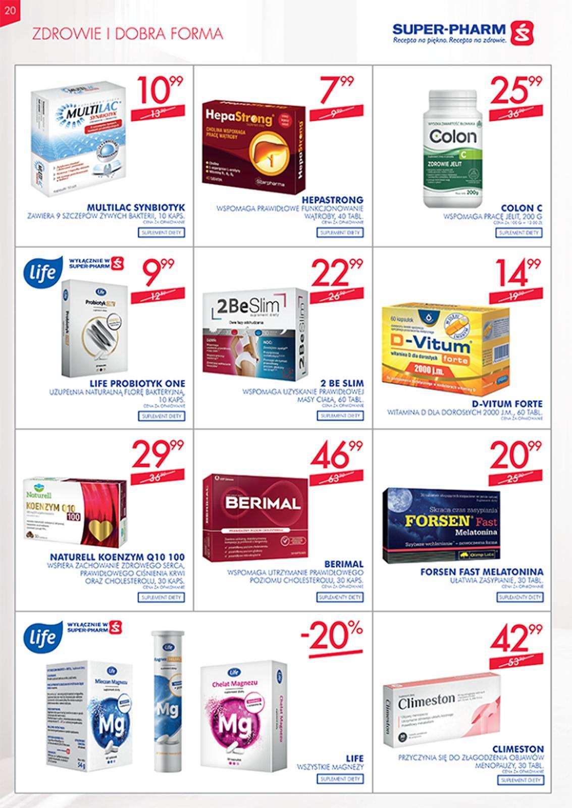 Gazetka promocyjna Superpharm str. 20