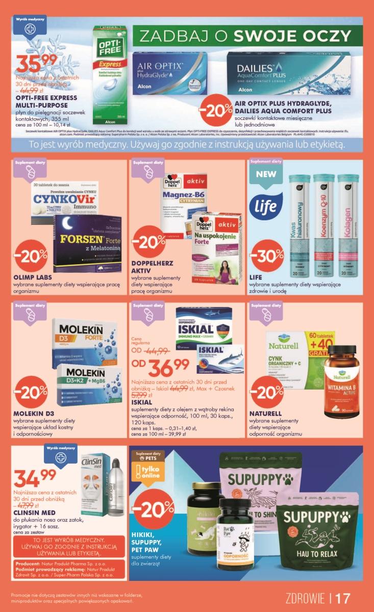 Gazetka promocyjna Superpharm str. 17