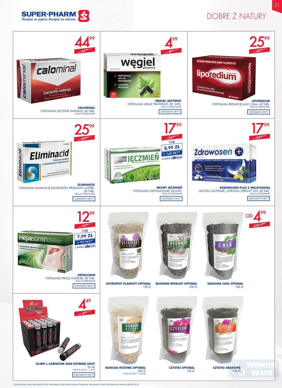 Gazetka promocyjna Superpharm str. 21