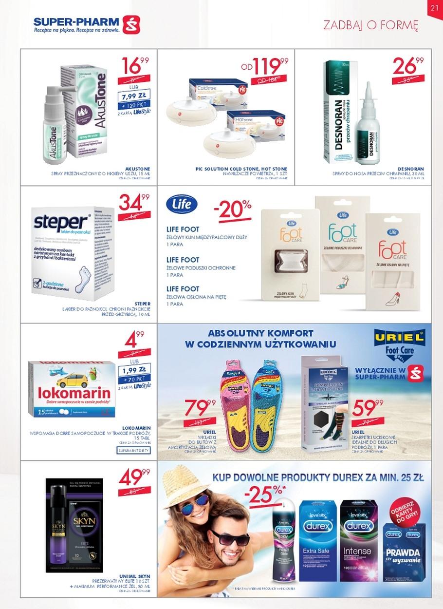 Gazetka promocyjna Superpharm str. 21