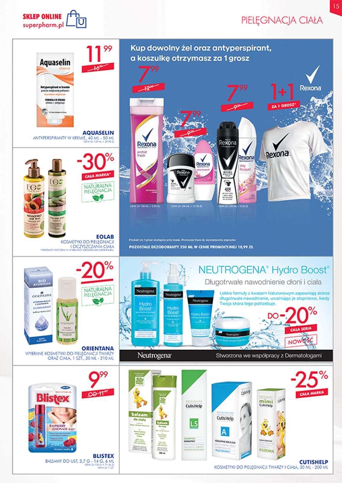 Gazetka promocyjna Superpharm str. 15