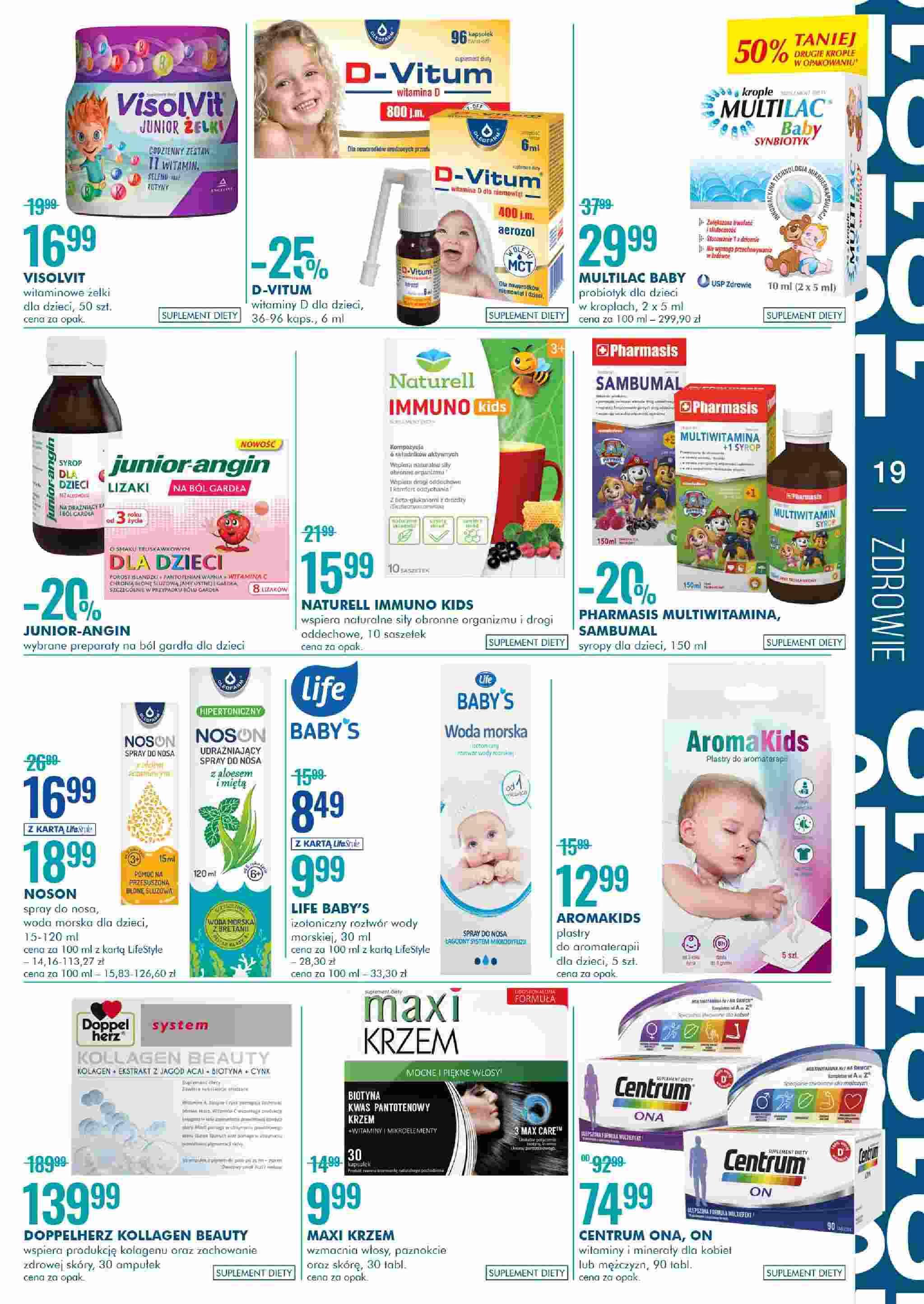 Gazetka promocyjna Superpharm str. 19