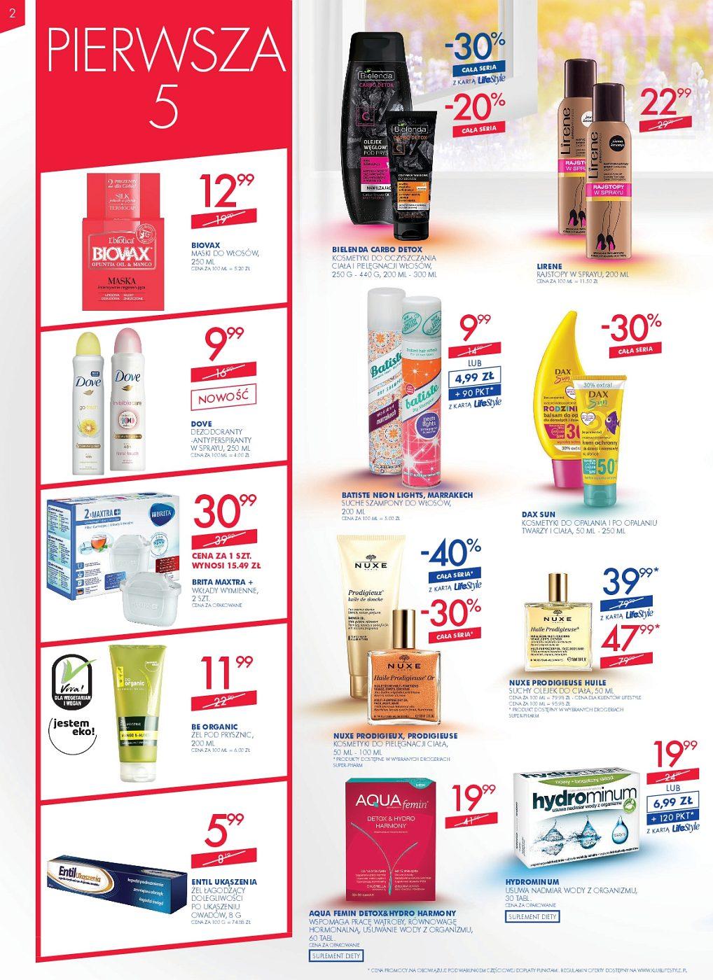 Gazetka promocyjna Superpharm str. 2