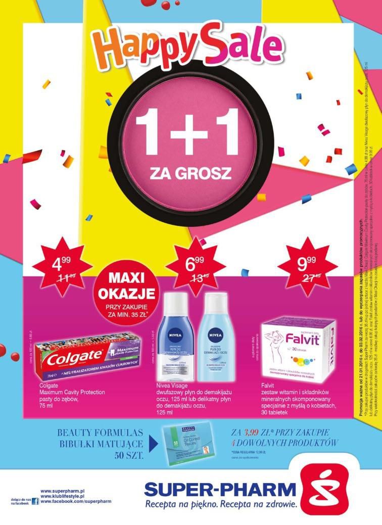 Gazetka promocyjna Superpharm str. 1