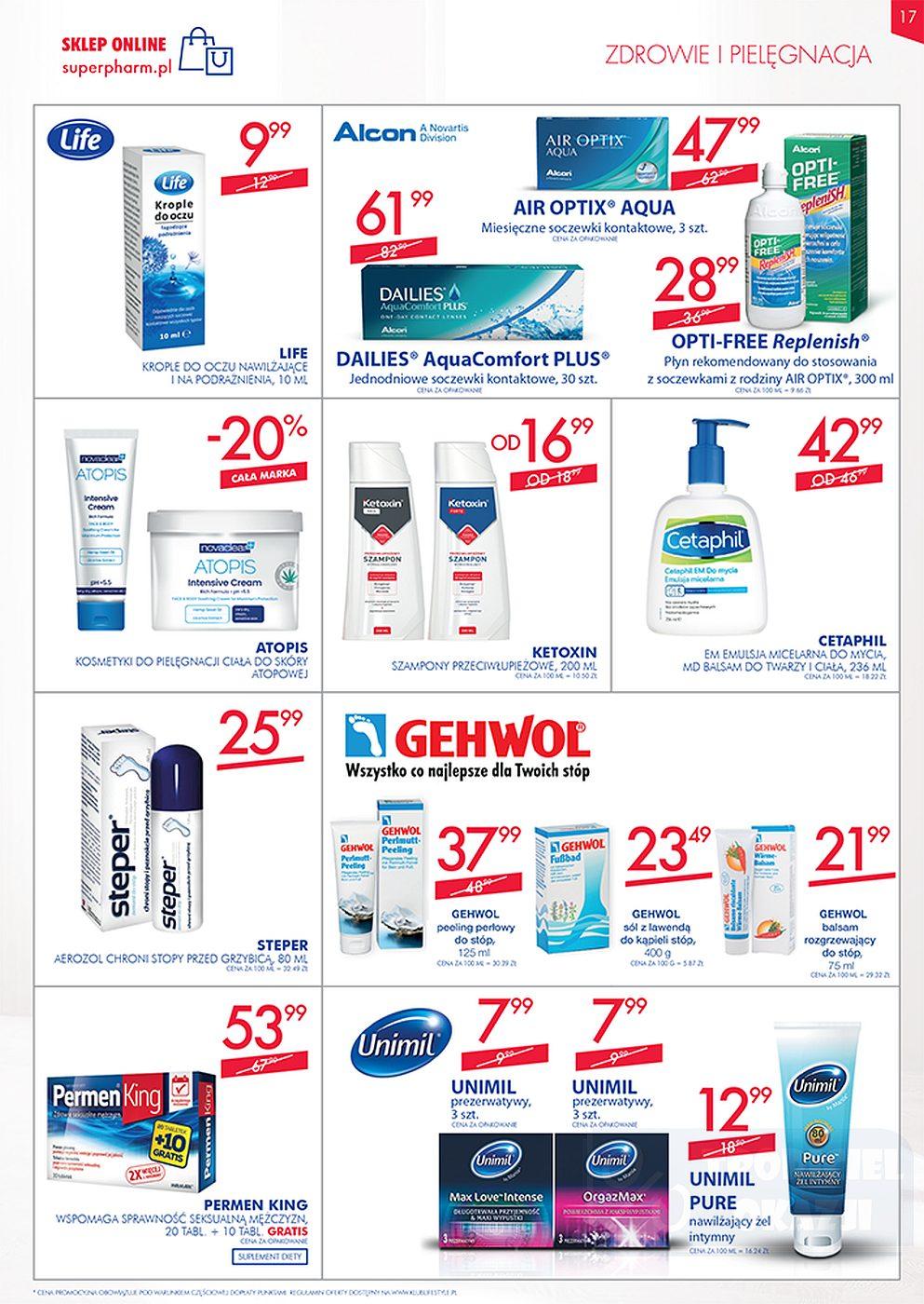 Gazetka promocyjna Superpharm str. 17