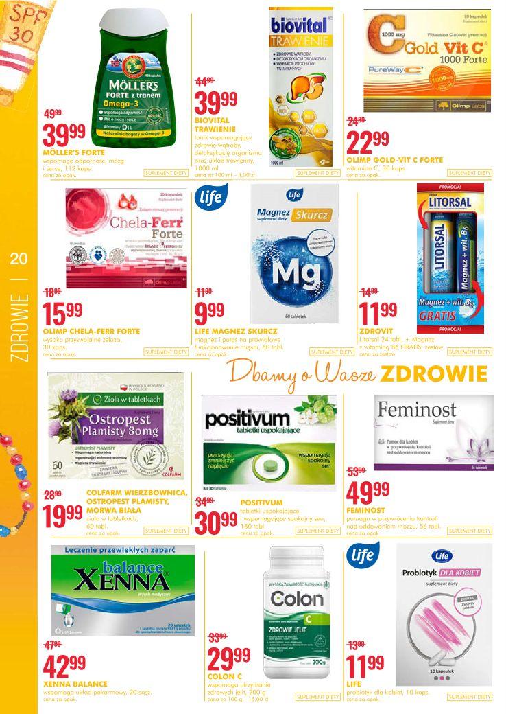 Gazetka promocyjna Superpharm str. 20