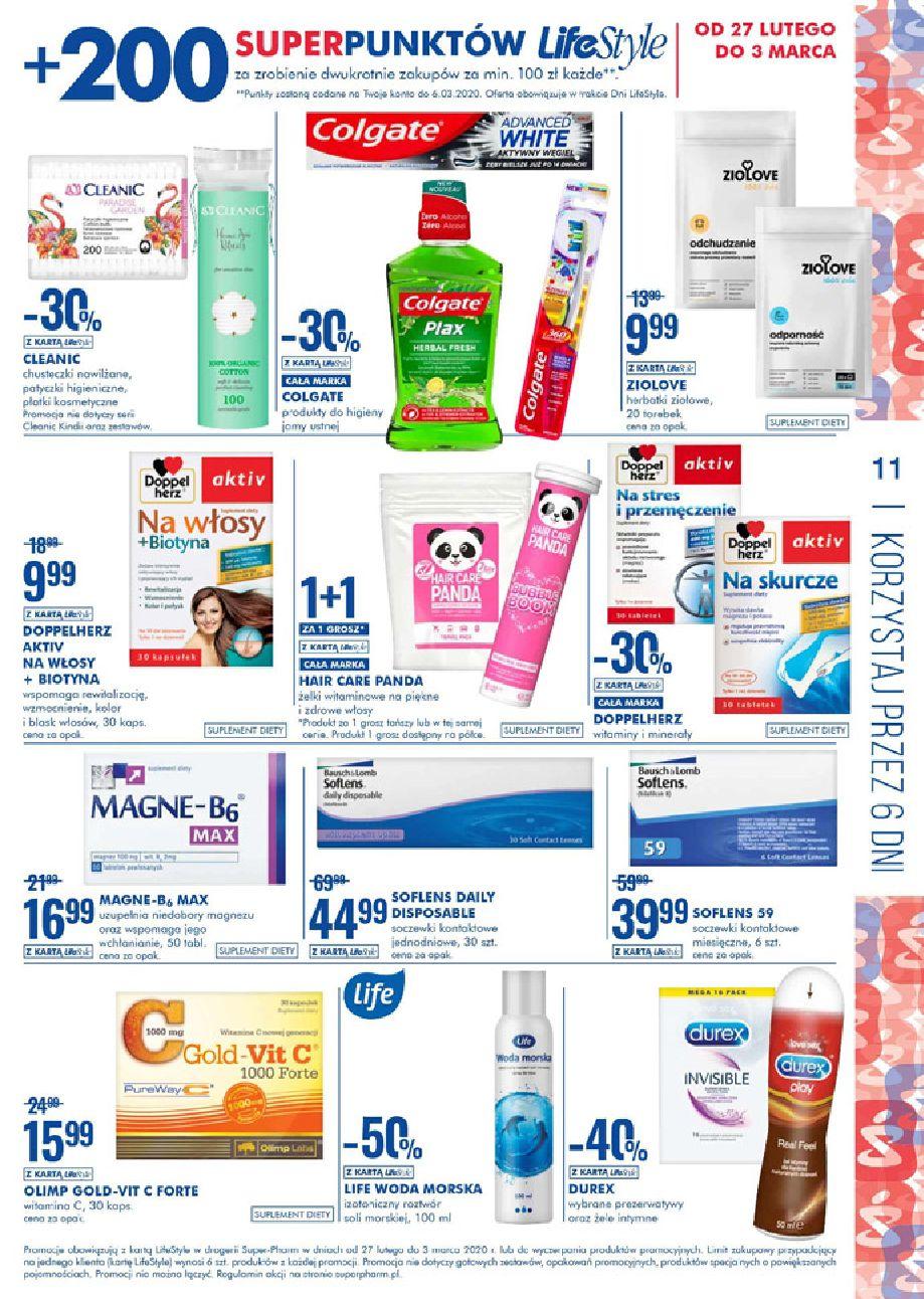 Gazetka promocyjna Superpharm str. 11