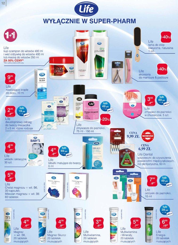 Gazetka promocyjna Superpharm str. 12