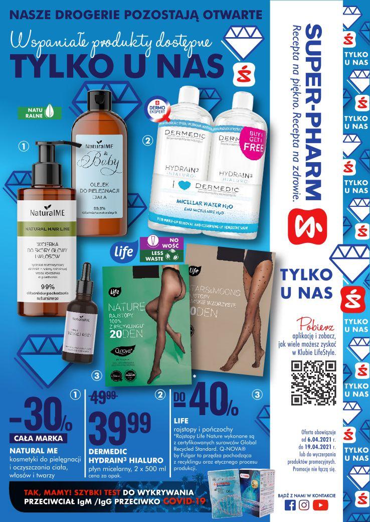 Gazetka promocyjna Superpharm str. 1