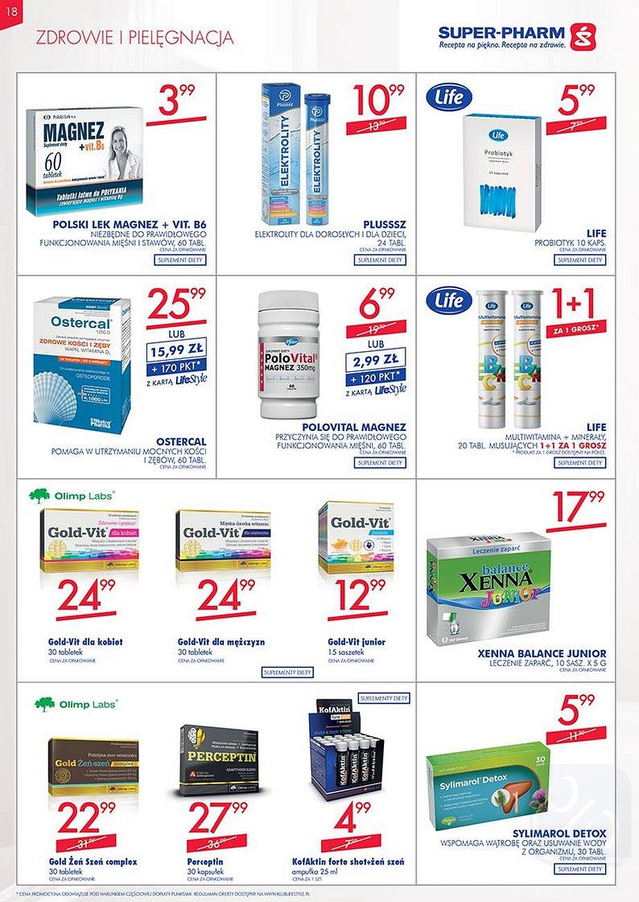 Gazetka promocyjna Superpharm str. 18