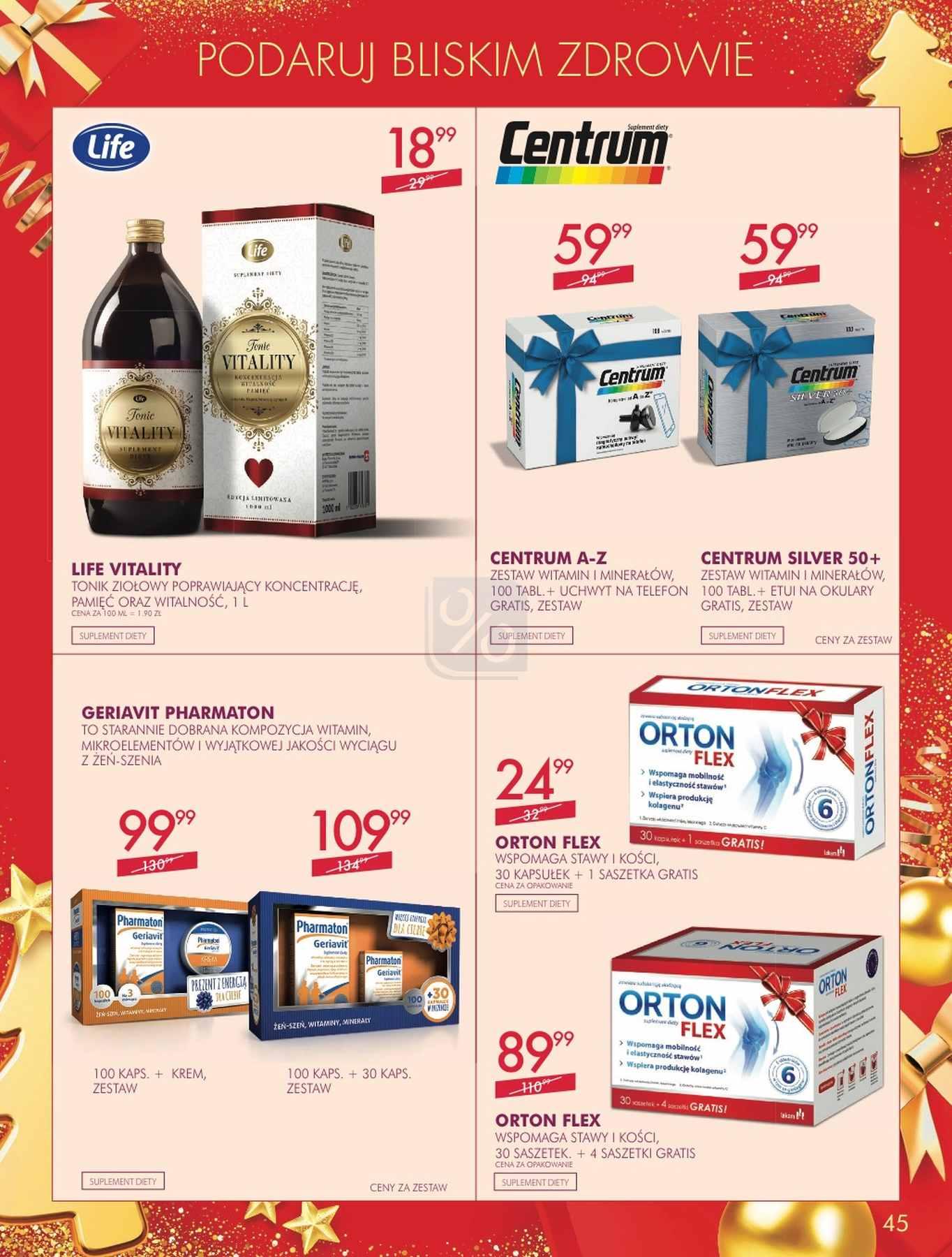 Gazetka promocyjna Superpharm str. 45