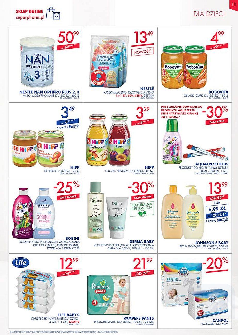 Gazetka promocyjna Superpharm str. 11