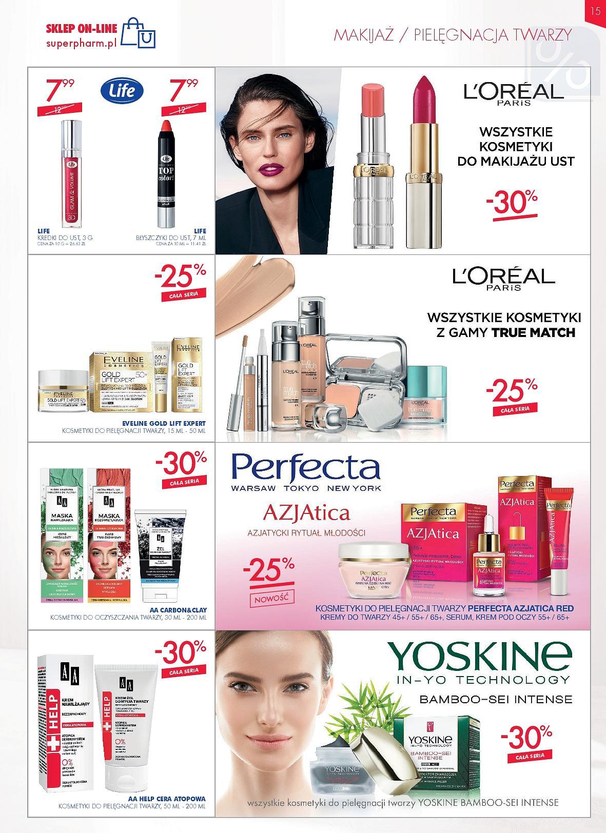Gazetka promocyjna Superpharm str. 15