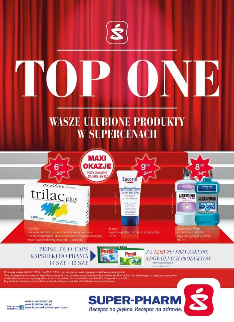Gazetka promocyjna Superpharm str. 1
