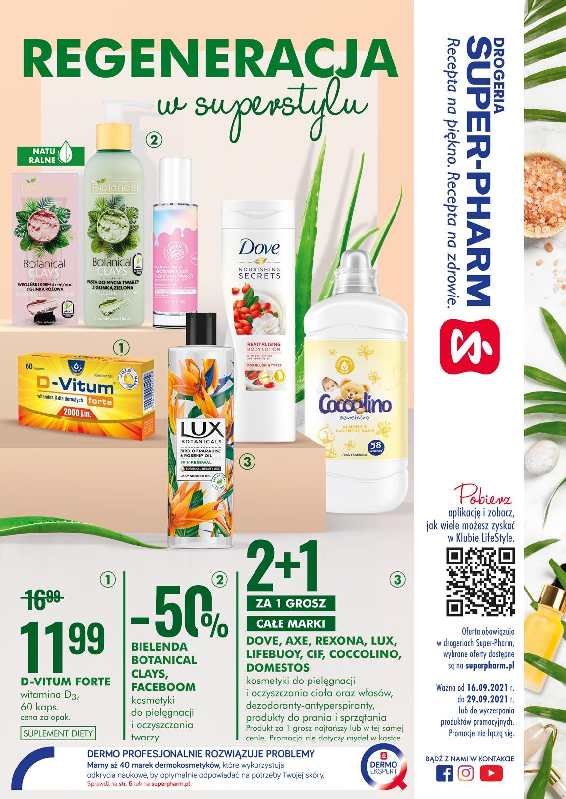 Gazetka promocyjna Superpharm str. 1