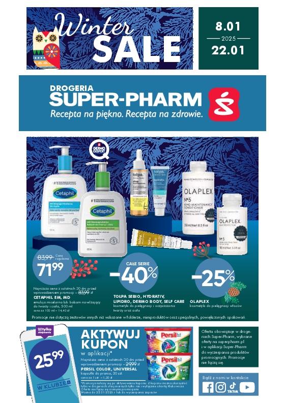 Gazetka promocyjna Superpharm str. 1