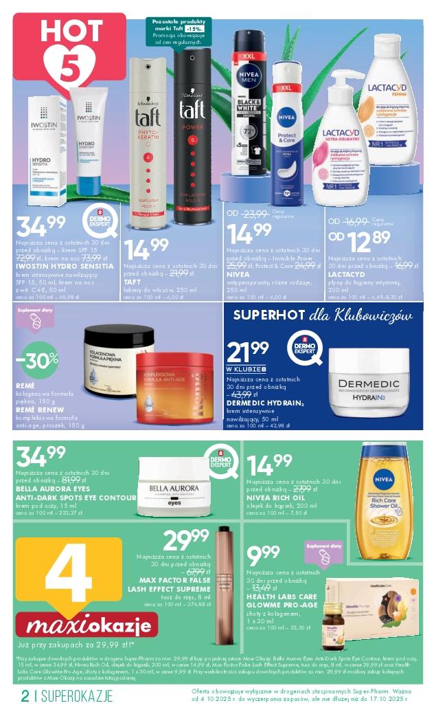 Gazetka promocyjna Superpharm str. 2