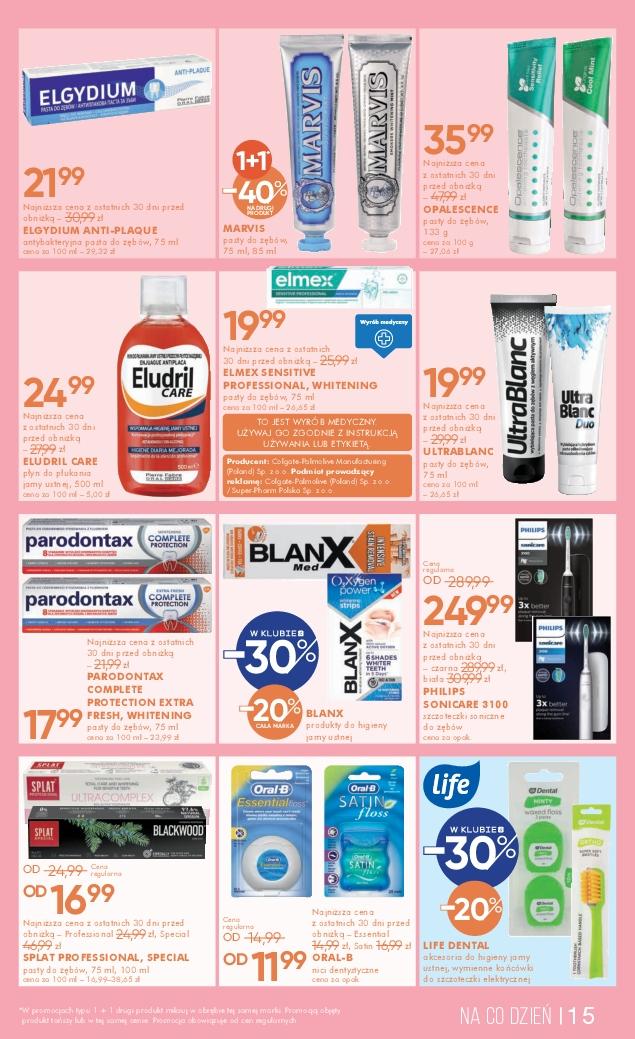 Gazetka promocyjna Superpharm str. 15