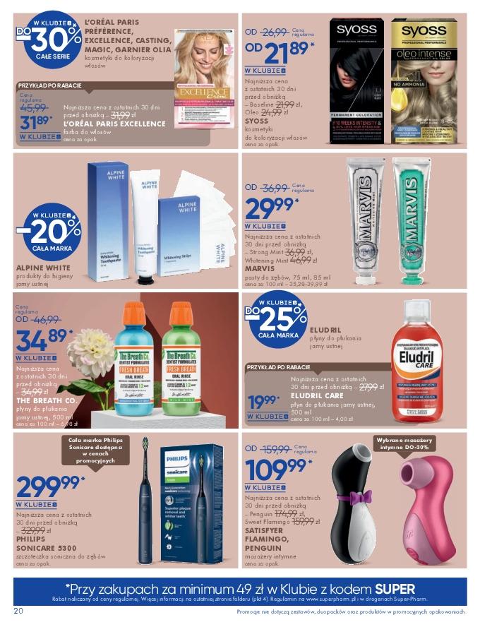 Gazetka promocyjna Superpharm str. 20