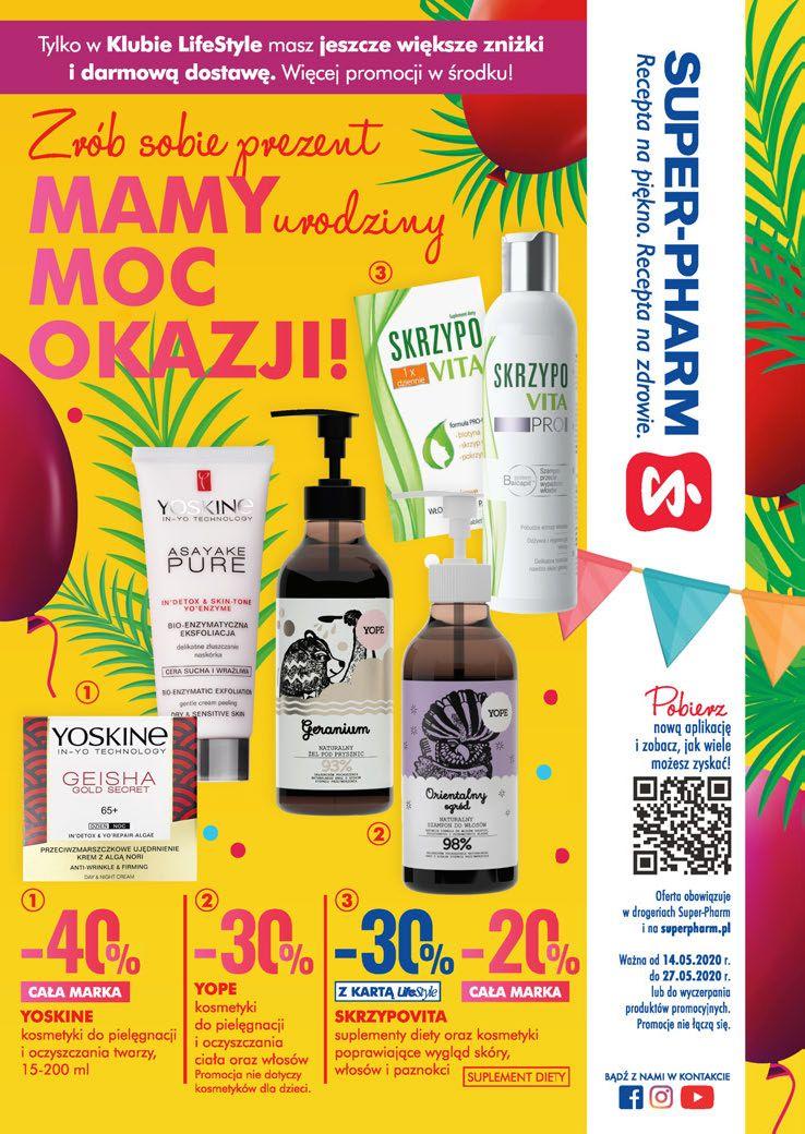 Gazetka promocyjna Superpharm str. 1
