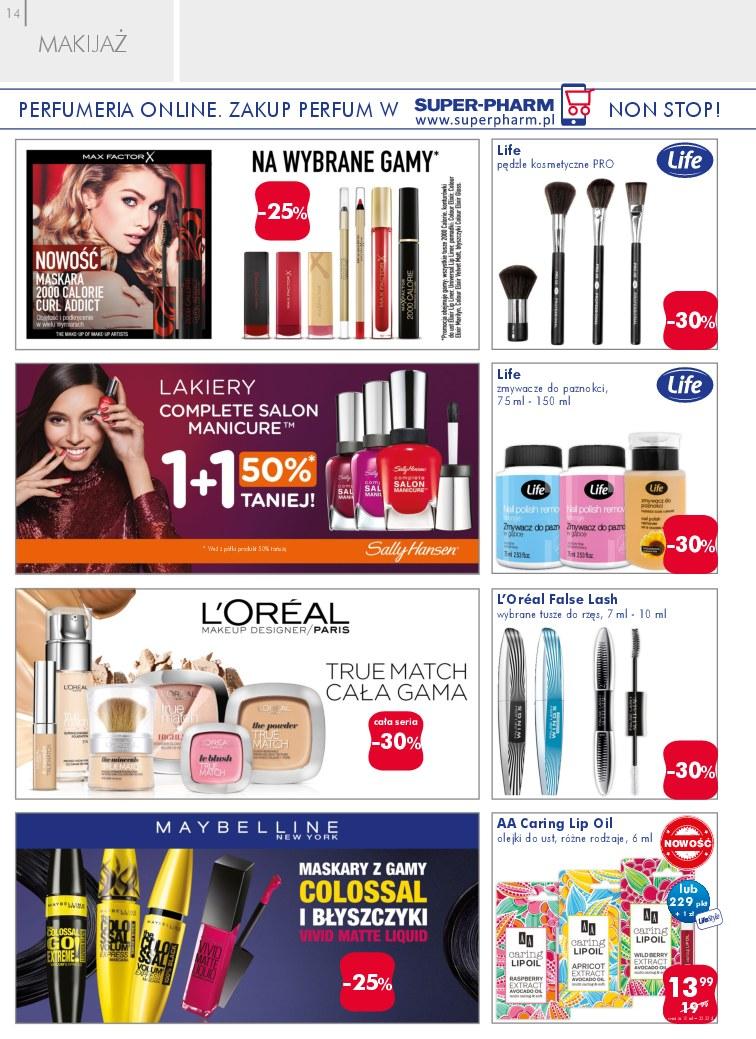 Gazetka promocyjna Superpharm str. 14