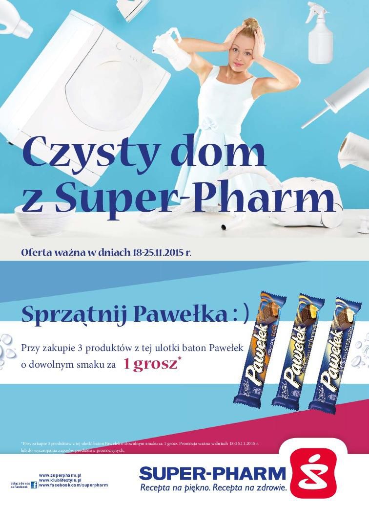 Gazetka promocyjna Superpharm str. 1