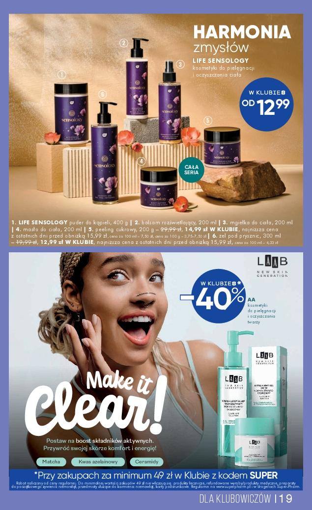 Gazetka promocyjna Superpharm str. 19