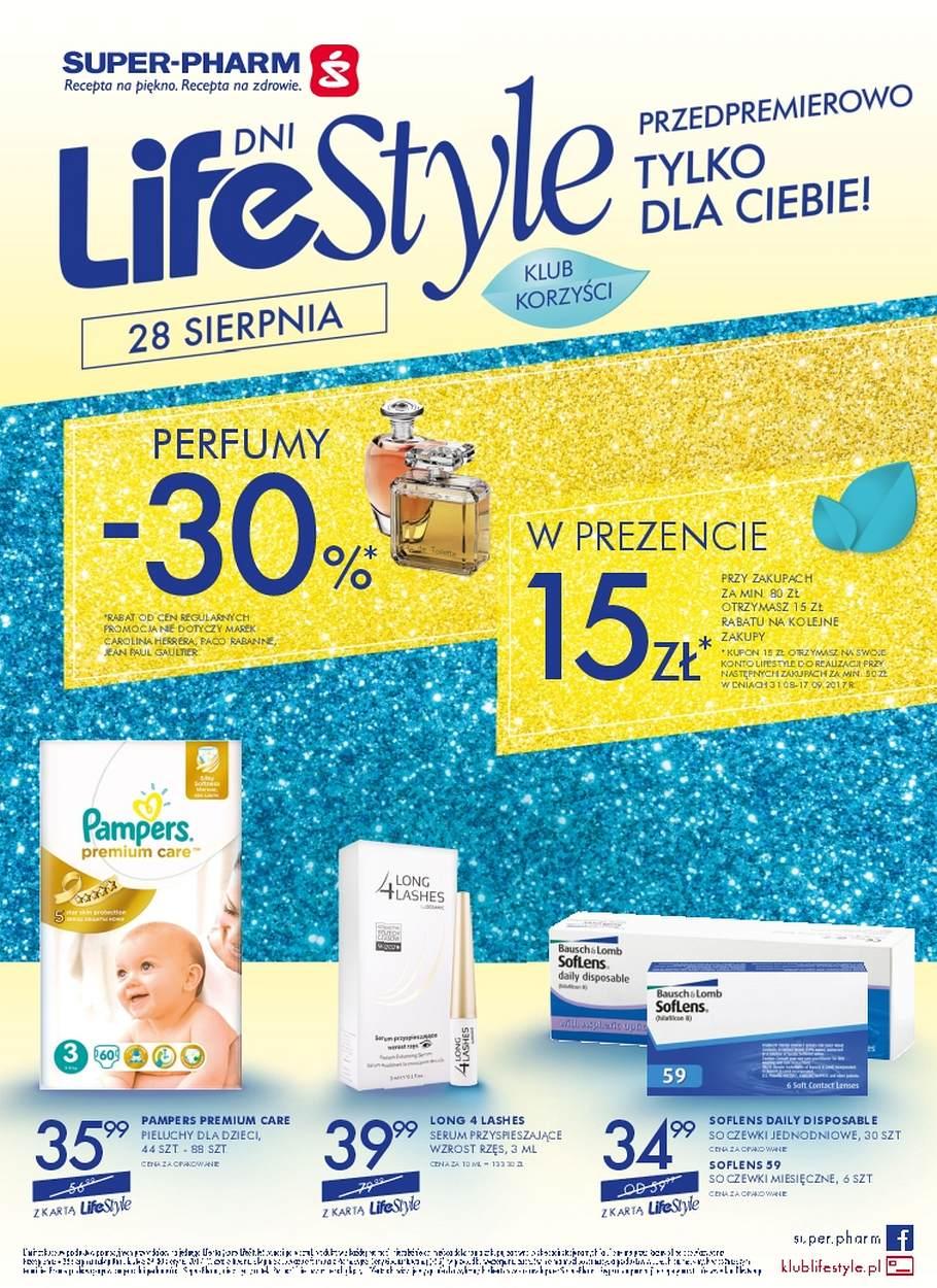 Gazetka promocyjna Superpharm str. 1