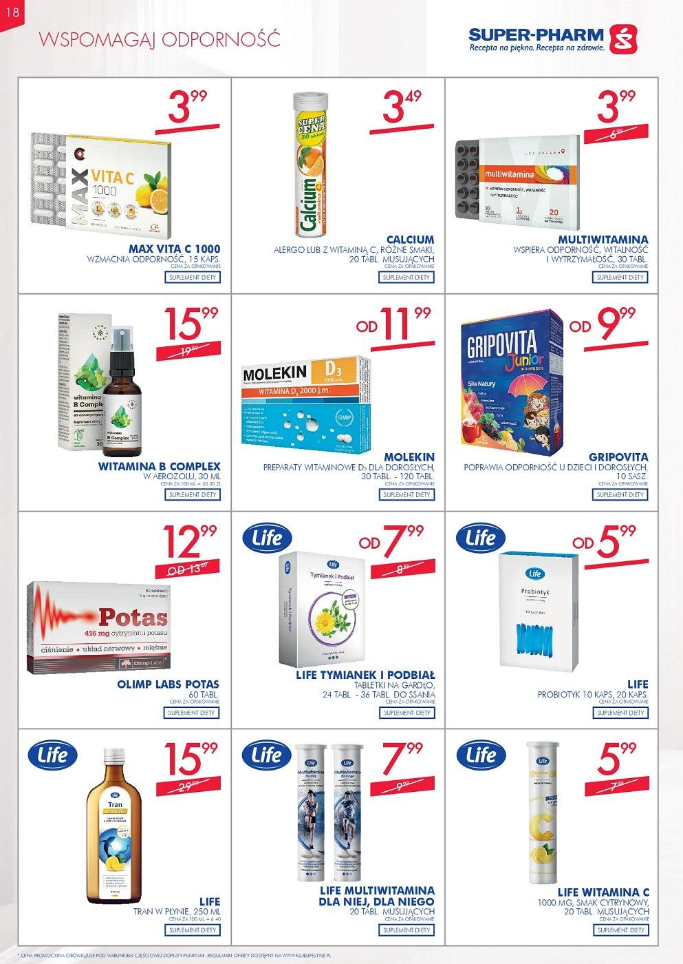 Gazetka promocyjna Superpharm str. 18