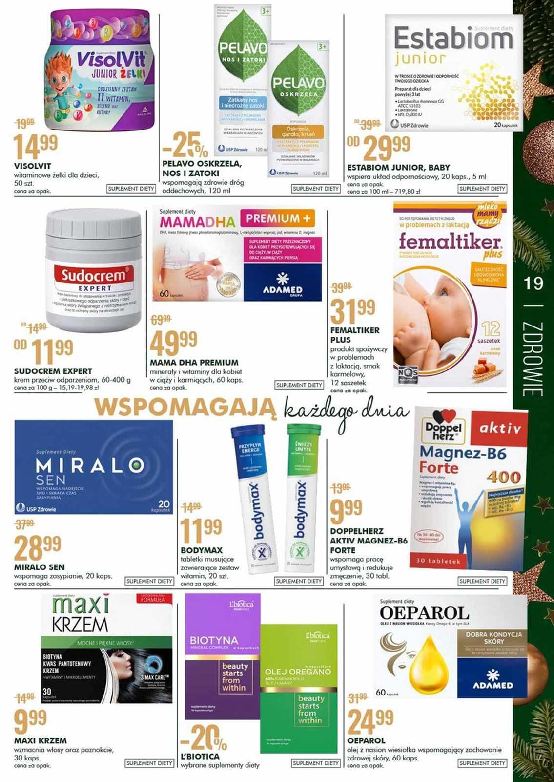 Gazetka promocyjna Superpharm str. 19