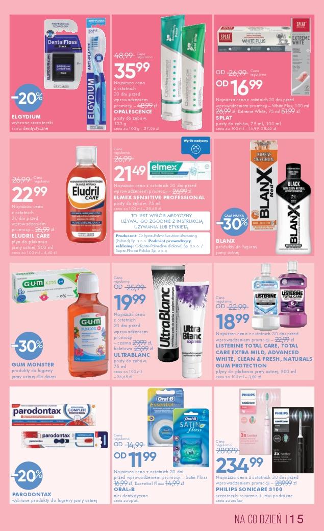 Gazetka promocyjna Superpharm str. 15