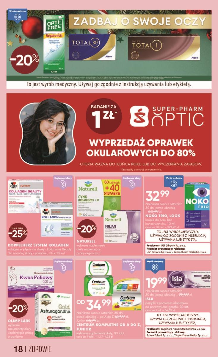 Gazetka promocyjna Superpharm str. 18
