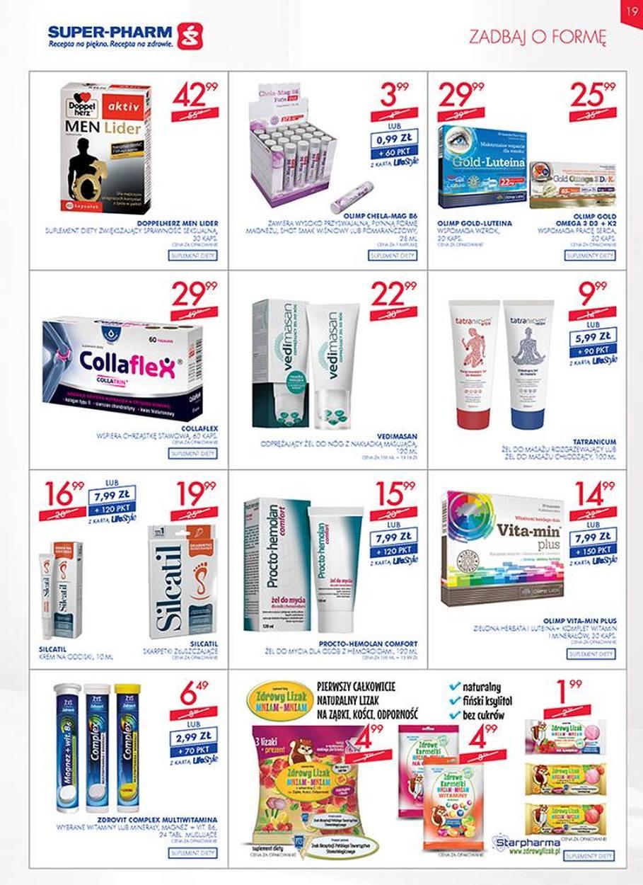 Gazetka promocyjna Superpharm str. 19