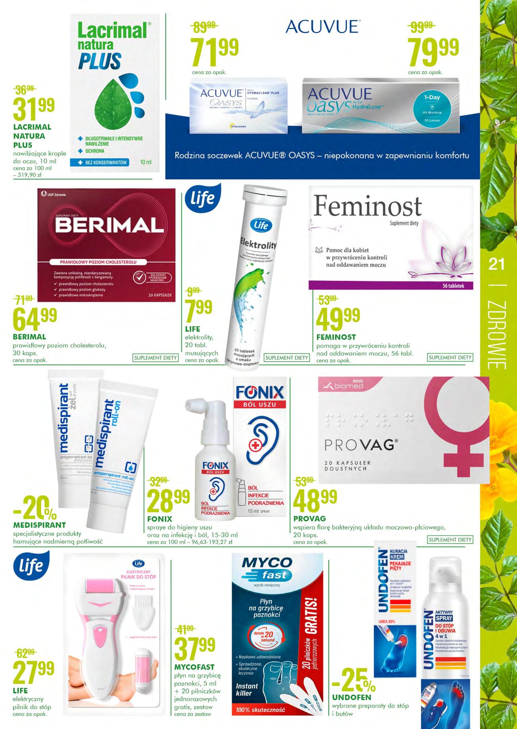 Gazetka promocyjna Superpharm str. 21