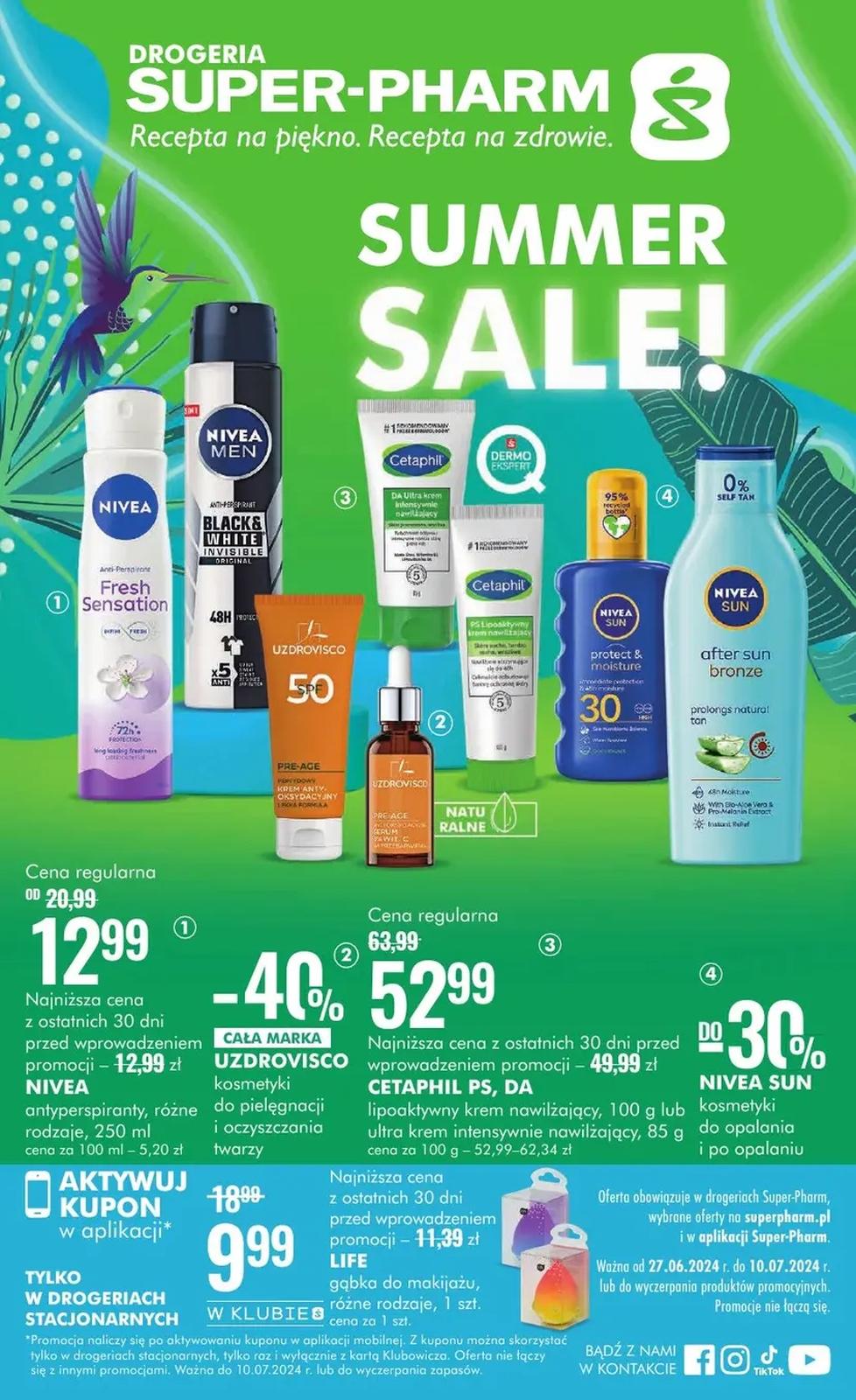 Gazetka promocyjna Superpharm str. 1